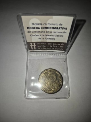 Moneda Conmemorativa Ntra. Sra. de la Fuencisla