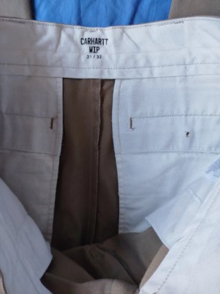 Pantalones Carhartt Hombre Beige