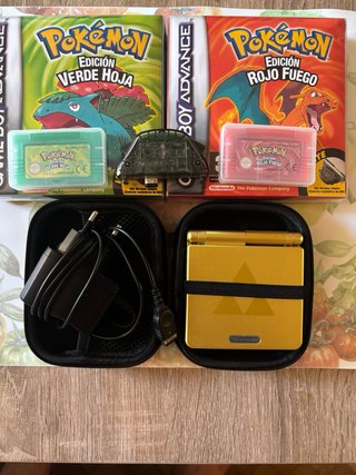 Gameboy Advanced Sp Edición Limitada de Zelda