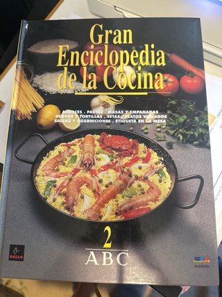 Gran Enciclopedia de la Cocina ABC 5 tomos