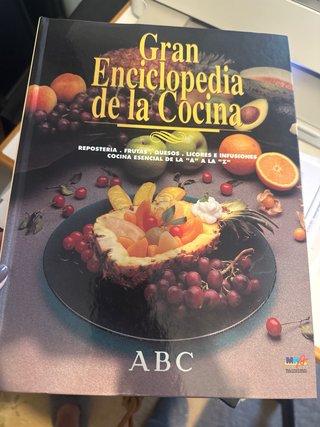 Gran Enciclopedia de la Cocina ABC 5 tomos