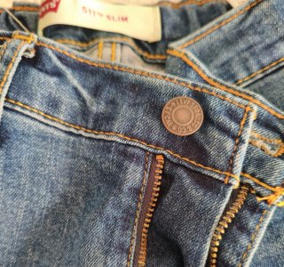Pantalón Levis 511 Niño Azul.Talla 16