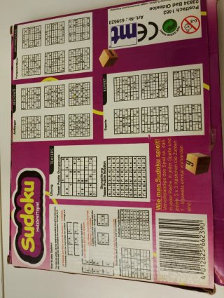 Juego de Sudoku de Madera