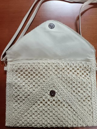Borsa Coconuda beige in paglia