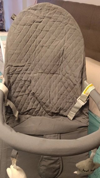 Hamaca bebé Olmitos gris