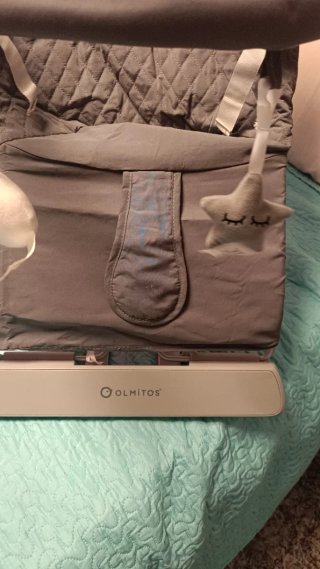 Hamaca bebé Olmitos gris