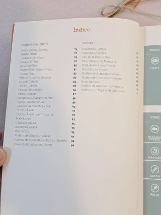 Libro recetas Cosori Air Fryer español e italiano