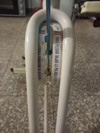 Bicicleta estática vintage años 70.