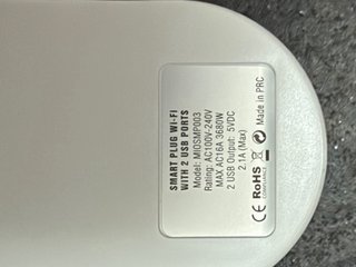 3 Enchufes con USB e Interruptor