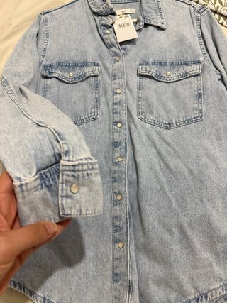 Camisa vaquera Mango Talla S