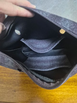 O bag Sacca interna marrone mélange
