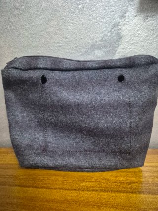 O bag Sacca interna marrone mélange