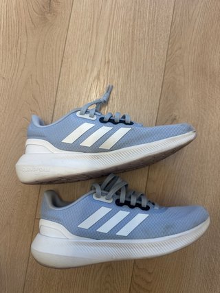 Zapatillas Adidas Cloudfoam Azul y Blanco