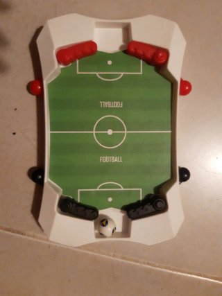 Mini futbolín de mesa