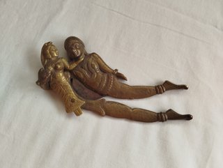 Cascanueces vintage figuras latón
