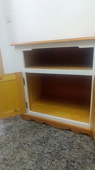 Mueble cambiador multifuncional madera