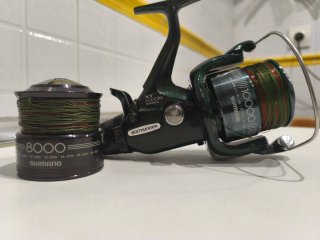 Carrete Pesca Shimano XT 6000RA Baitrunner