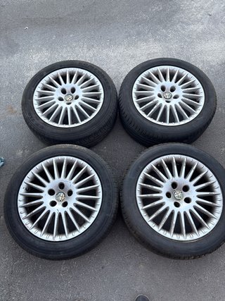 4 Llantas 17 pulgadas 5x100 con Neumáticos