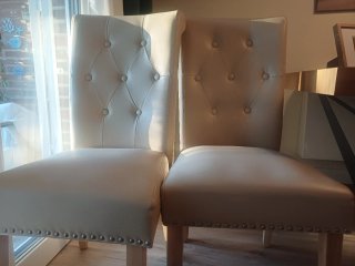 Pack 4 Sillas Comedor Elegantes Capitoné.
