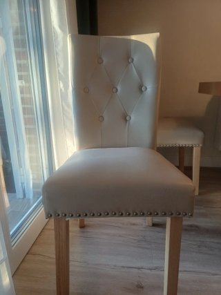 Pack 4 Sillas Comedor Elegantes Capitoné.