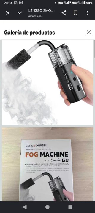 Máquina de Humo LENSGO Smoke GD