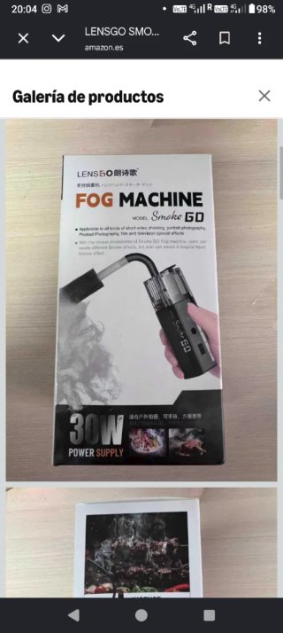 Máquina de Humo LENSGO Smoke GD