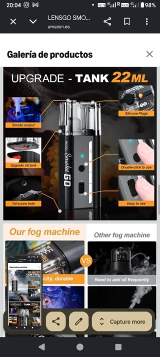Máquina de Humo LENSGO Smoke GD