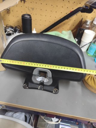 Respaldo Maxi-Scooter Negro/Plata Buen estado