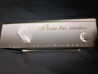 Sábanas bordadas blancas