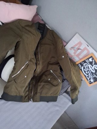 Chaqueta Bomber Zara Trafaluc Talla XS