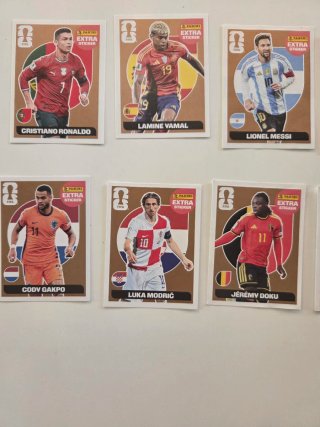 Cromos Extra Bronce Mundial 2026