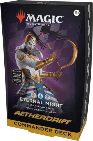 Magic The Gathering: Aether Drift Commander Deck