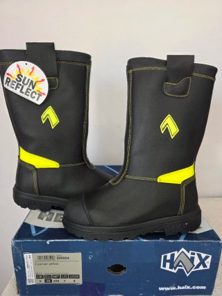 Botas Haix Fireman Yellow incêndios urbanos