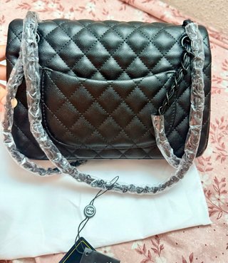 Bolso Chanel Classic double flap Negro Matelassé