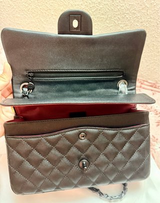 Bolso Chanel Classic double flap Negro Matelassé