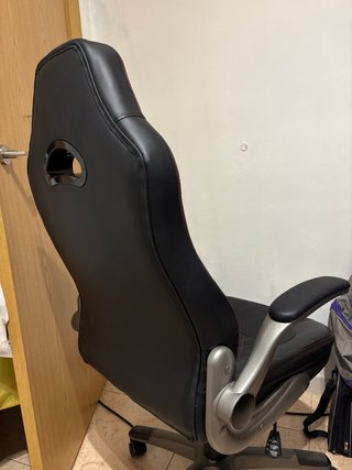 Silla de oficina ergonómica gaming polipiel