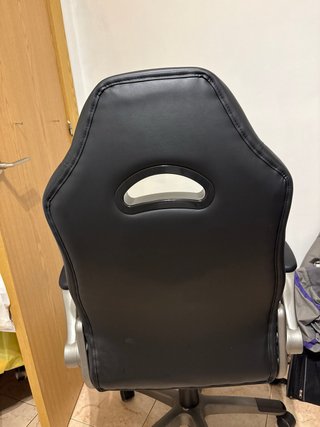 Silla de oficina ergonómica gaming polipiel