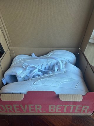 Zapatillas Puma Caven Mid Blancas Nuevas