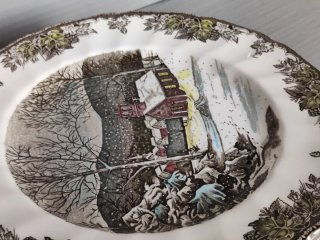 Johnson Bros 7 Platos Porcelana Inglesa