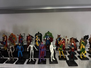 Lote Figuras Marvel Plomo Altaya