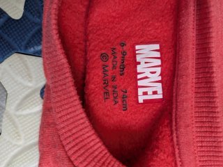 Sudadera Bebé Marvel Navideña
