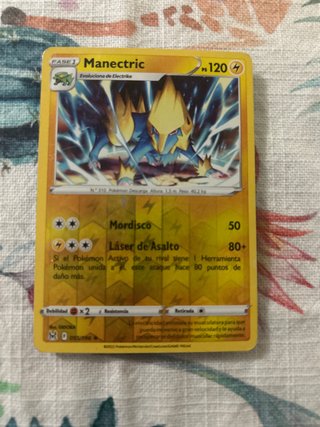 Carta Pokémon Manectric PS 120