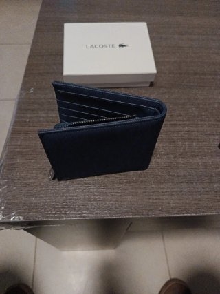 Cartera Lacoste Azul