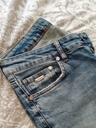 Jeans Burberry London Slim Fit Azul