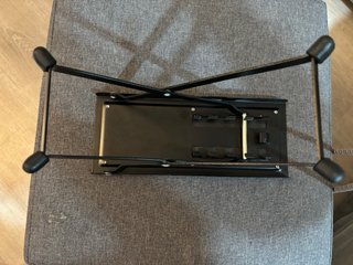 Reposapiés Guitarra Plegable Negro