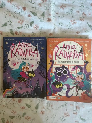 Anna Kadabra - libros 1 y 3