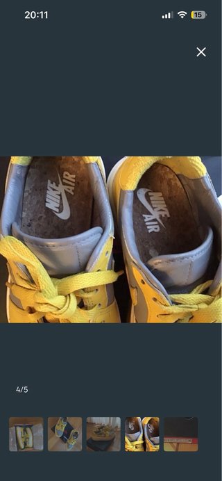 Nike Air Force 1 Talla 38 (segunda compra 50%)