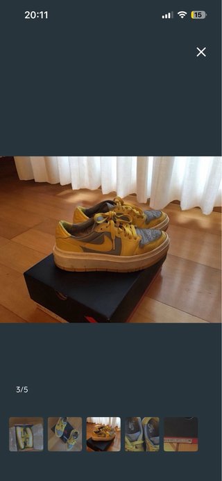 Nike Air Force 1 Talla 38 (segunda compra 50%)