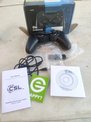 Gamepad CSL para Android/PC Doble Vibración