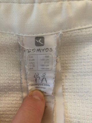 Kimono Judo/Jiujitsu/Taekwondo T180 alto gramaje